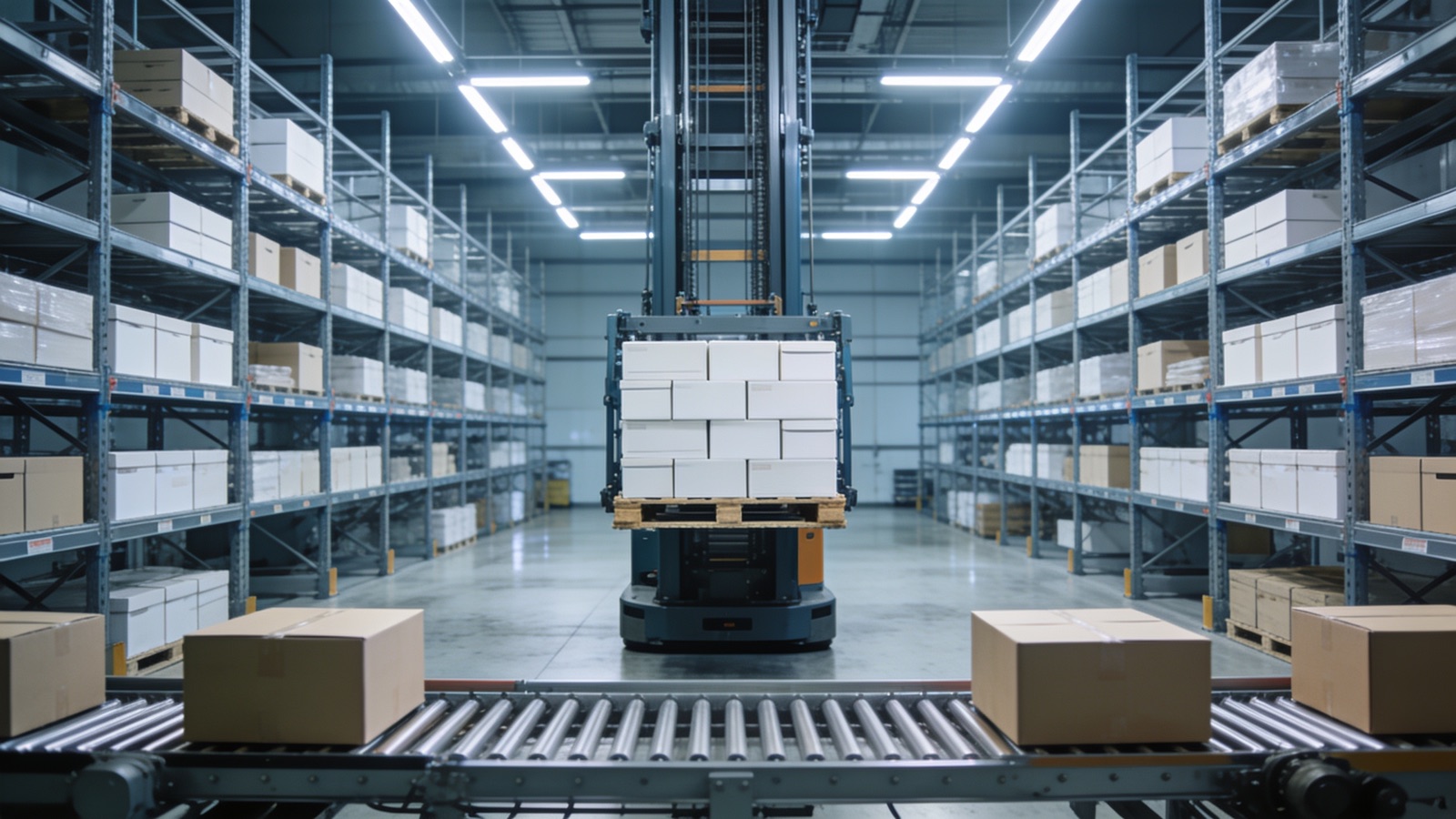 Anwendungsbeispiel: KI-Video in der Logistik — Lagerfilm ohne Betriebsunterbrechung