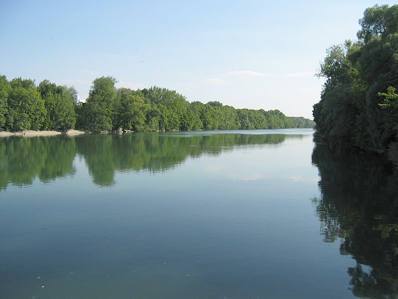 Isar im Norden Münchens